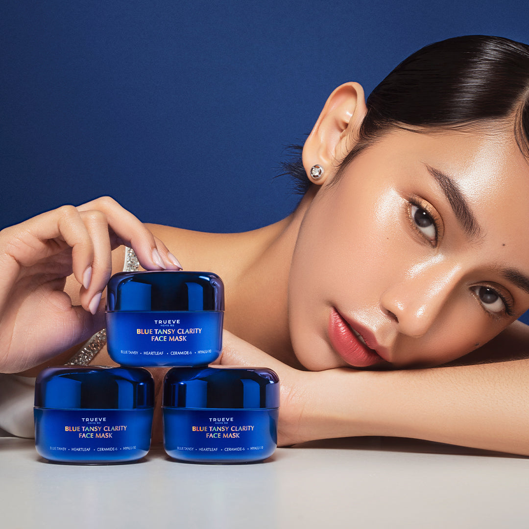Blue Tansy Clarity Face Mask