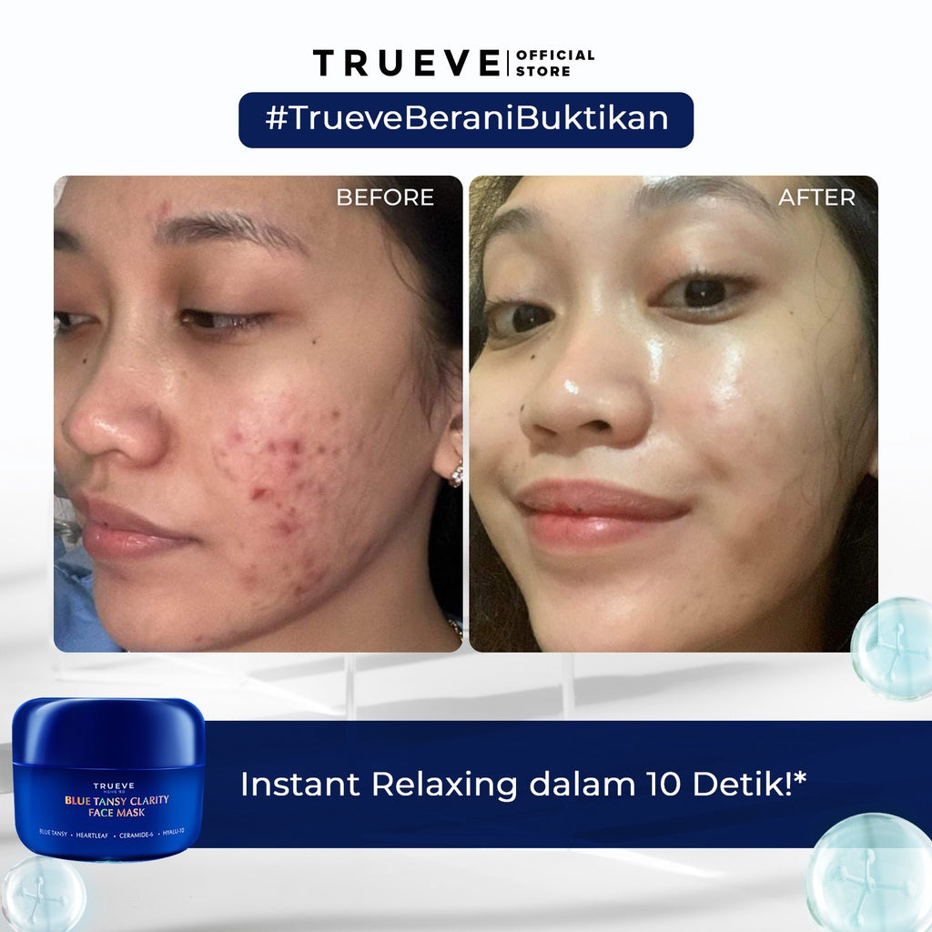 Blue Tansy Clarity Face Mask