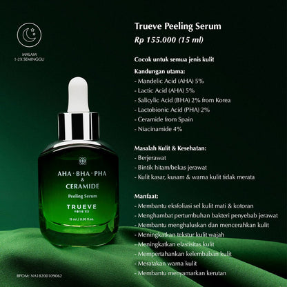 AHA - BHA - PHA & Ceramide Peeling Serum