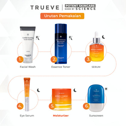 Trueve Retinol Complex Power Serum 15ml & Retinol Complex Power Moisturizer 30g